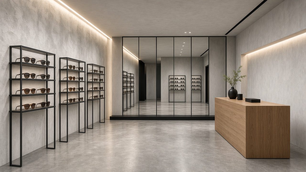 Eyewear store