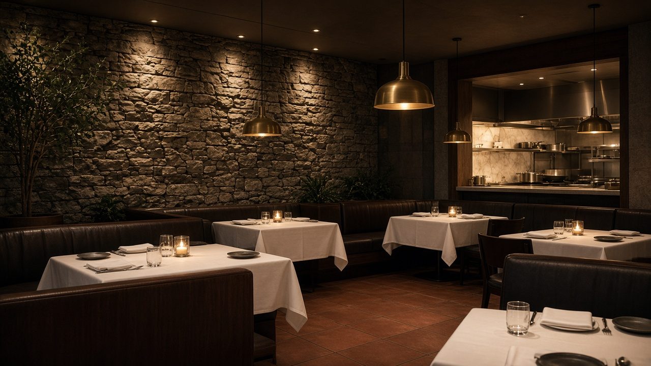Restaurant dining room